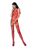 Passion Bodystocking BS070 red | Intimitis.ro