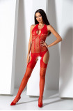 Bodystocking BS079 Passion Red | Intimitis.ro