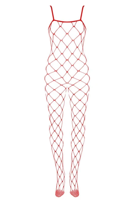 Bodystocking N102 Obsessive Red | Intimitis.ro