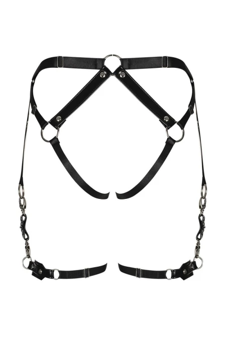 Portjartier Harness A762 Obsessive Black | Intimitis.ro