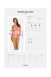Body sexy Nudelia Obsessive Pink | Intimitis.ro