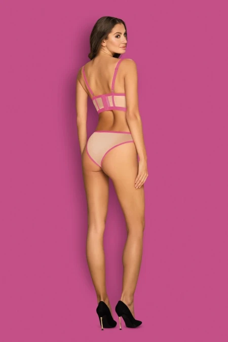 Set sexy Nudelia Obsessive Pink | Intimitis.ro