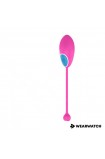 Watchme Technology Remote Control Egg Fuchsia / Seawater - Wearwatch  D-227557 | Intimitis.ro