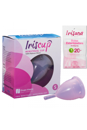 IRISCUP MENSTRUAL CUP SMALL PINK D-197830
