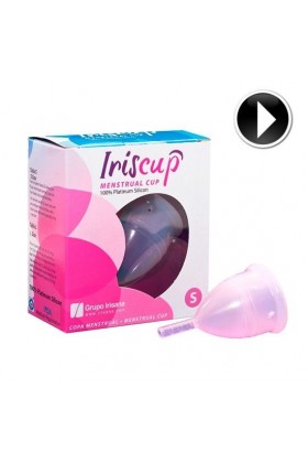 IRISCUP MENSTRUAL CUP SMALL PINK D-197830