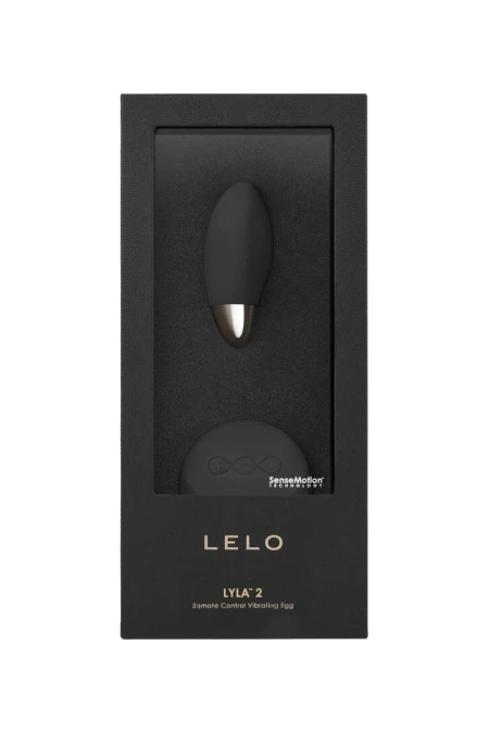 Lyla 2 Insignia Design Edition Black Massager Egg - Lelo  D-195036 | Intimitis.ro