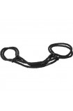 100% Cotton Rope Handcuffs Or Ankle Handcuffs - Darkness  D-226727 | Intimitis.ro