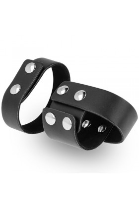 OHMAMA FETISH CHASTITY LEATHER STRAP D-231206