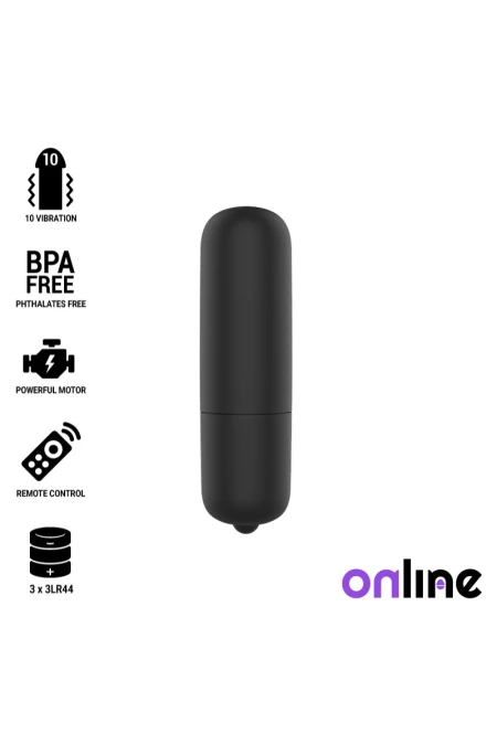 Mini Bullet Vibe Black - Online  D-230519 | Intimitis.ro
