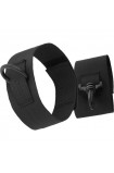 Black Nylon Ankle Cuffs - Darkness  D-226728 | Intimitis.ro