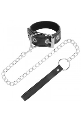 DARKNESS PENIS RING WITH STRAP D-226693