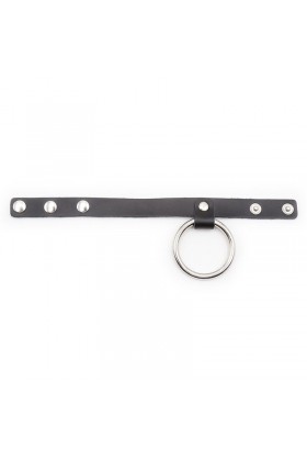 OHMAMA METAL COCK RING WITH BALL DIVIDER D-230055