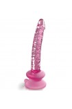 N. 86 Glass Dildo With Suction Cup - Icicles  D-230583