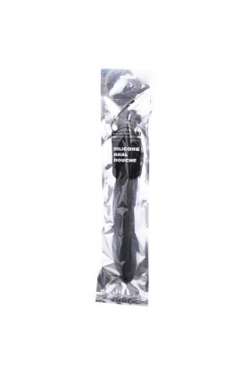 ALL BLACK SILICONE ANAL DOUCHE 27CM D-229331