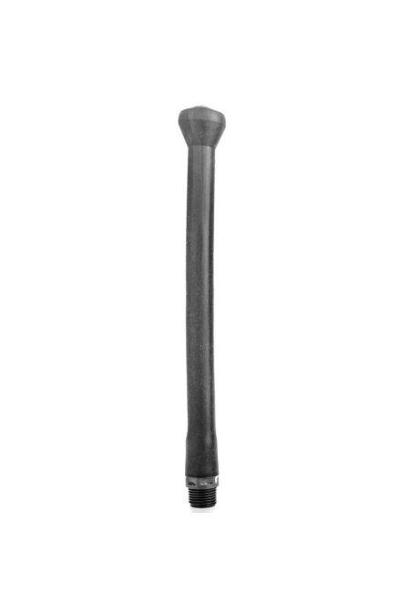 ALL BLACK SILICONE ANAL DOUCHE STOPPER 27CM D-229332 Anal Shower intimitis.ro