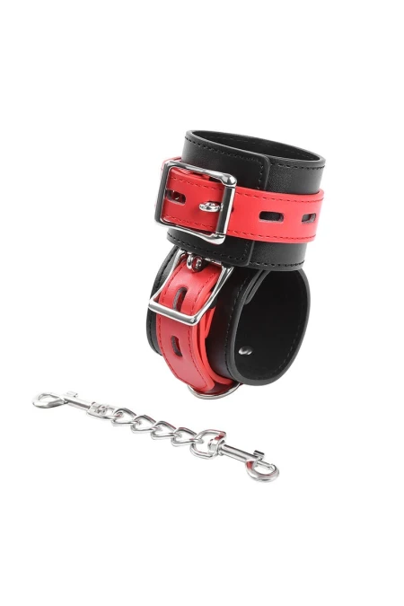 Lock Buckle Wrist Restraints - Ohmama Fetish  D-230102 | Intimitis.ro