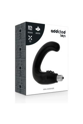 ADDICTED TOYS ANAL MASSAGER BLACK D-220156