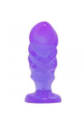 BAILE UNISEX ANAL PLUG WITH SUCTION CUP PURPLE D-219977