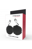 Nipple Clamps With Pom Poms 1 - Darkness  D-221239 | Intimitis.ro