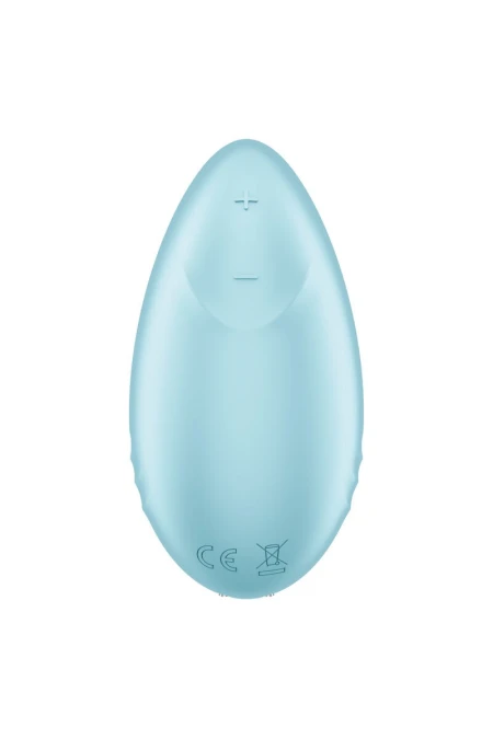 SATISFYER TROPICAL TIP LAY-ON VIBRATOR - BLUE D-232732 | Intimitis.ro