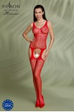 Bodystocking BS010 Passion Eco Red