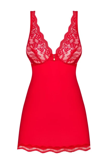 Babydoll & thong Luvae Obsessive Red