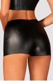 Set Top + Pantalon Scurt Hermeza Obsessive Black (Neutral Box) | Intimitis.ro