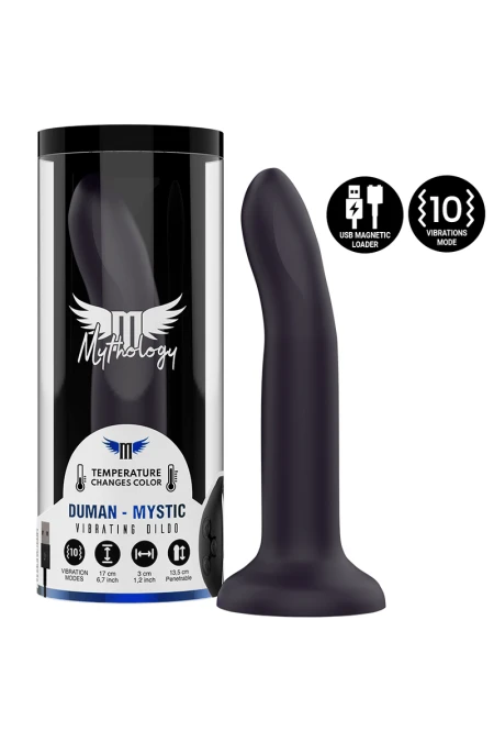 Duman Mystic Dildo M - Vibrator Compatible With Watchme Wireless Technology - Mythology  D-231918 | Intimitis.ro