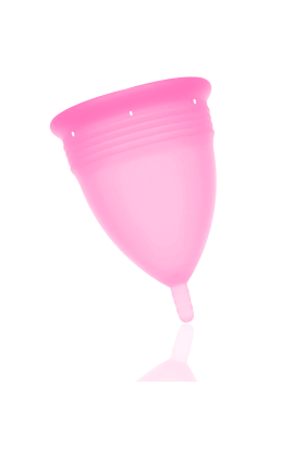 STERCUP MENSTRUAL CUP SIZE S PINK COLOR FDA SILICONE D-223034