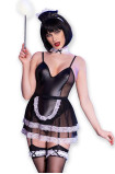 Costumatie Sexy Maid CR4628 Chilirose Black | Intimitis.ro