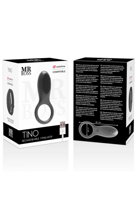 Tino Stimulator Ring Compatible With Watchme Wireless Technology - Mr Boss  D-230991 | Intimitis.ro