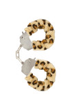 Furry Fun Cuffs Bondage Leopard - Toyjoy  D-222127 | Intimitis.ro