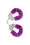 Furry Fun Cuffs Bondage Purple - Toyjoy  D-222230 | Intimitis.ro