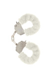 Furry Fun Cuffs Bondage White - Toyjoy  D-222232 | Intimitis.ro