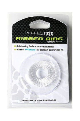 PERFECT FIT RIBBED RING CLEAR D-213396