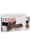 FETISH FANTASY SERIES 7" HOLLOW STRAP-ON WITH BALLS PD3373-29