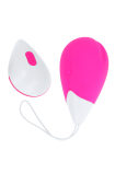 Textured Vibrating Egg 10 Modes Pink And White - Ohmama  D-227205
