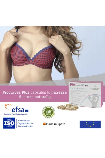 Procurves Plus Natural Breast Enhancement Capsules - 500 Cosmetics  D-211115 | Intimitis.ro