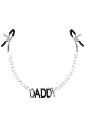 OHMAMA FETISH NIPPLE CLAMPS WITH CHAINS - DADDY D-231281