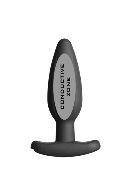 Silicone Black Rocker Butt Plug Medium - Electrastim  D-227114 | Intimitis.ro