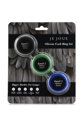 JE JOUE SILICONE COCK RING SET D-230186