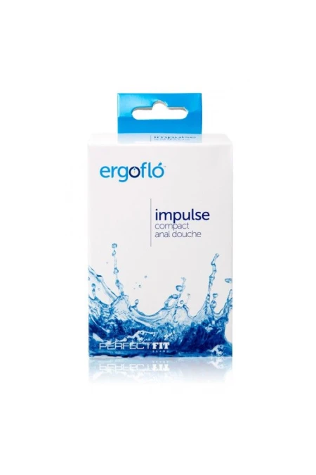 Ergoflo Impulse Anal Douche Black - Perfect Fit Brand  D-217105 | Intimitis.ro