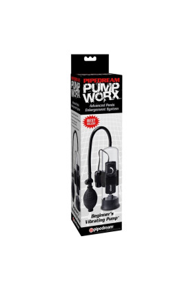 PUMP WORX BEGINNERS VIBRATING SUCTION-CUP PUMP PD3250-23