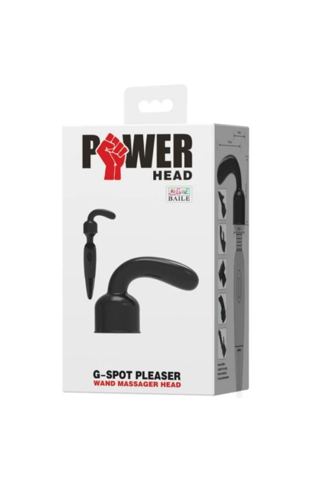 POWER HEAD - INTERCHANGEABLE WAND MASSAGER HEAD G-SPOT PLEASER D-211790 | Intimitis.ro
