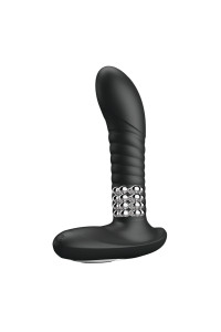 PRETTY LOVE MASSAGER ROTATION AND VIBRATING FUNCTION BLACK D-220352