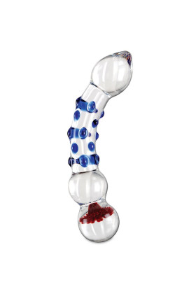 ICICLES NUMBER 18 HAND BLOWN GLASS MASSAGER PD2918-00