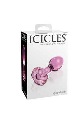 ICICLES NUMBER 48 HAND BLOWN GLASS MASSAGER PD2948-00