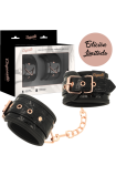 Black Edition Handcuffs With Neoprene Lining - Coquette Chic Desire  D-235519 | Intimitis.ro