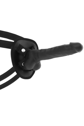COCK MILLER HARNESS + SILICONE DENSITY ARTICULABLE COCKSIL BLACK 19.5 CM D-227626
