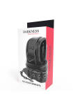 Adjustable Black Leather Hands Handcuffs - Darkness  D-221228 | Intimitis.ro